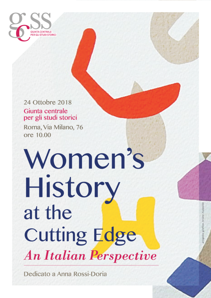 Women's History at the Cutting Edge. An Italian Perspective
