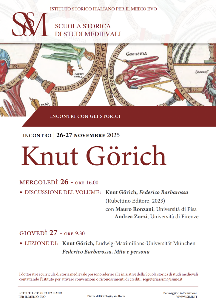 Locandina del convegno Knut Goring